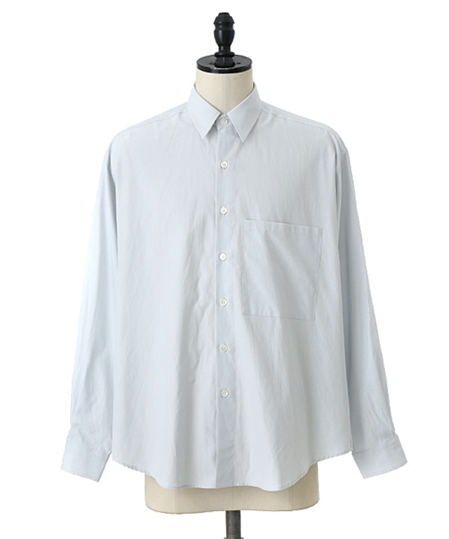 WASHED FINX TWILL BIG SHIRTS