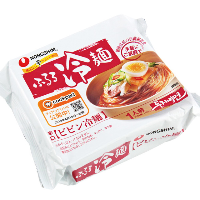 農心　ふるる冷麺（ビビン麺）159g