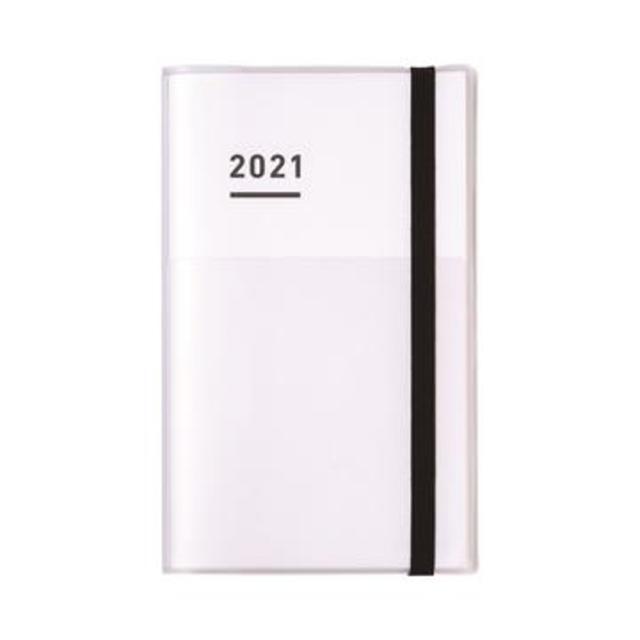ジブン手帳 2021 ファーストキット mini B6スリム/ホワイト/二-JFM1W-21