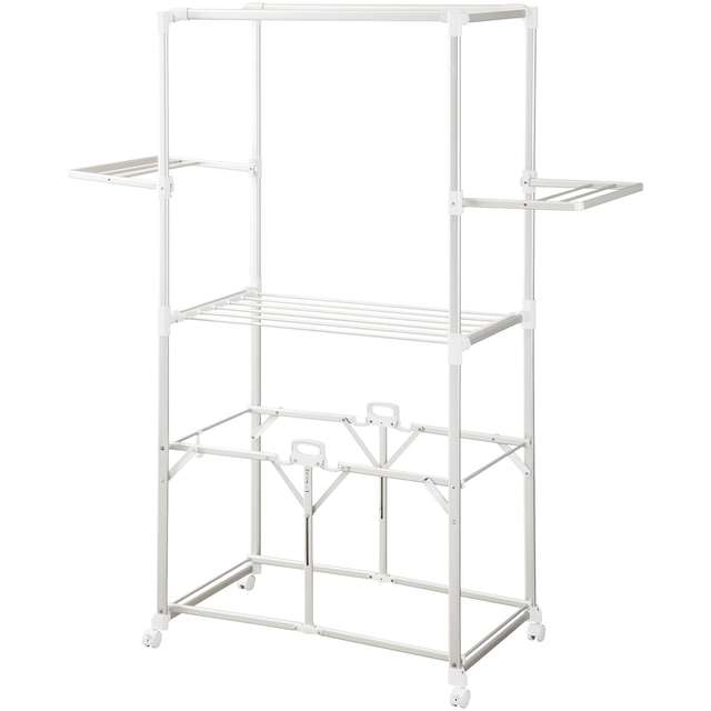 大型アルミ室内物干し