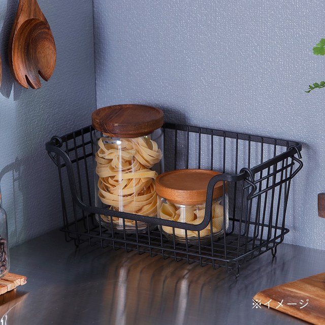 積み重ねできるバスケット M