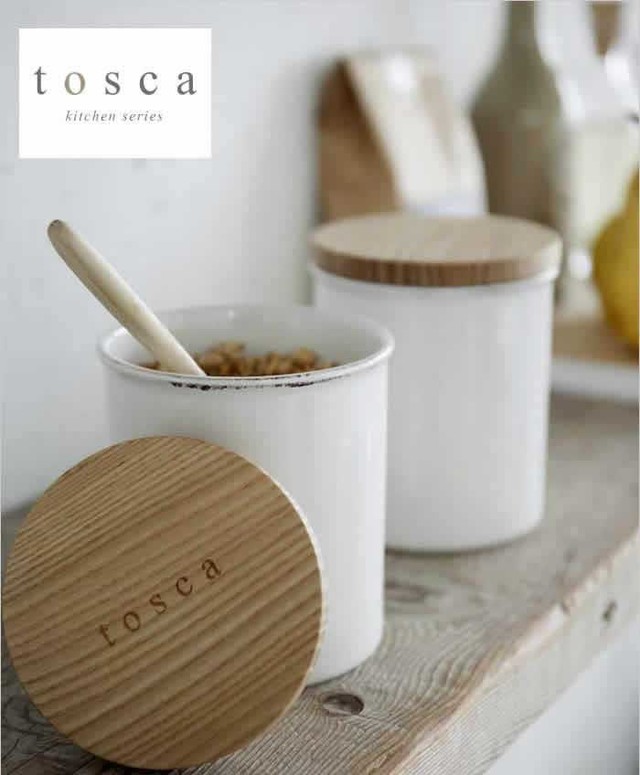 tosca トスカ　陶器キャニスター