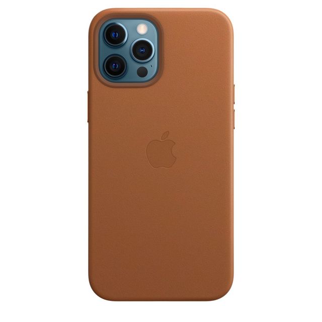 iPhone 12 Pro Maxレザーケース - サドルブラウン