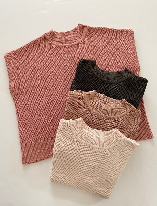 french sleeve summer knit
