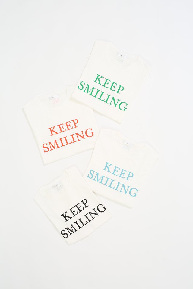 keep smiling tee
