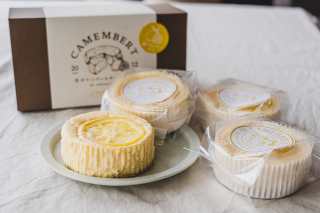 4個入 瀬戸内レモンの生カマンベールチーズケーキ（数量限定）
