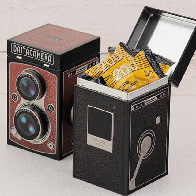レフレックスカメラ缶チョコレート