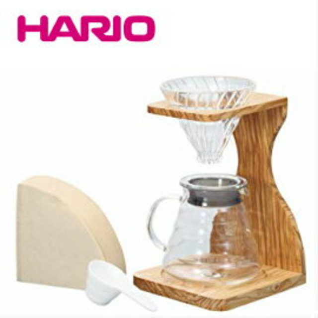 V60 オリーブウッドスタンドセット