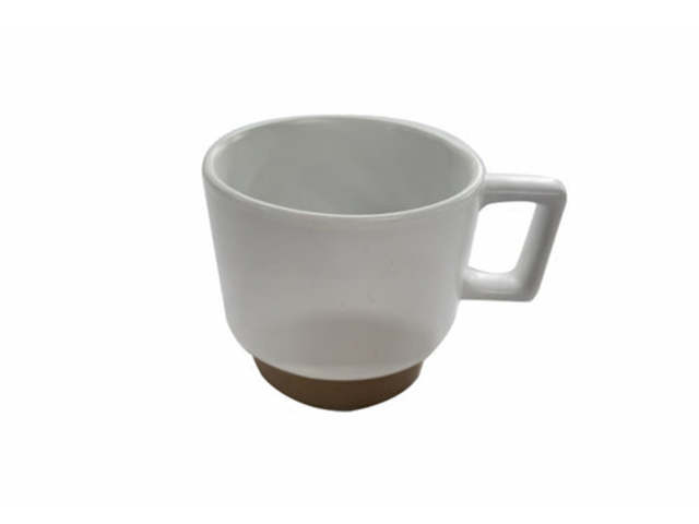 スタッキングマグカップ（230ml、白）