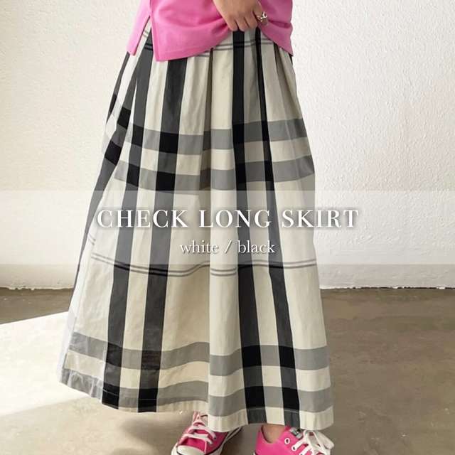 check long skirt