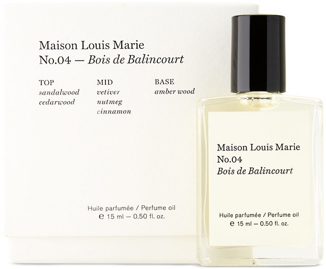 No. 04 Bois De Balincourt Perfume Oil パフューム オイル 15 ml