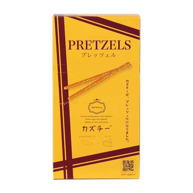 井原水産　カズチープレッツェル　45g