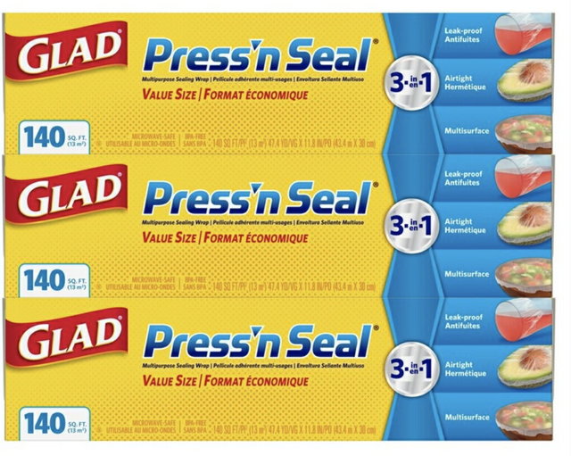 PRESS'N SEAL 3個