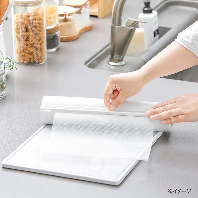 スッと切れるまな板シートケース