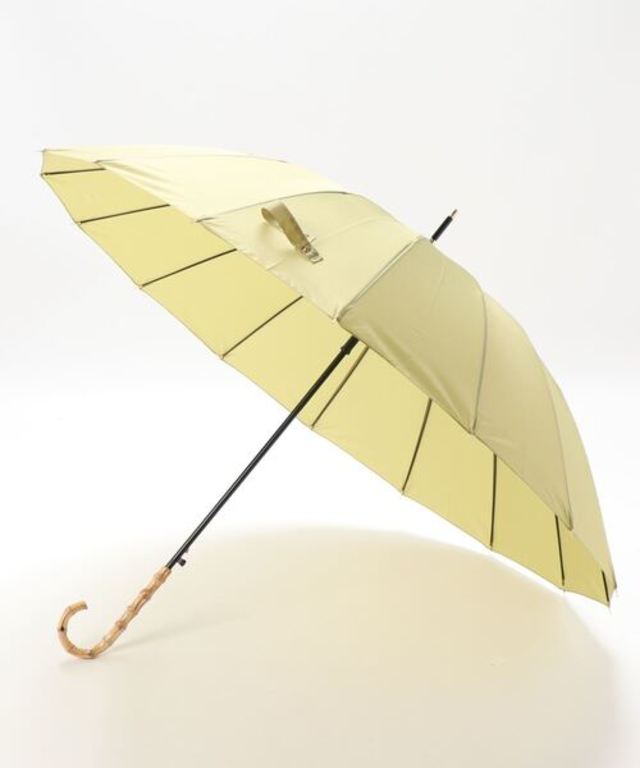 【晴雨兼用】バンブー長傘 日傘