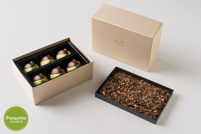 MAMEIL NAMA CHOCOLATE MACARON - Pistachio -（6個入）