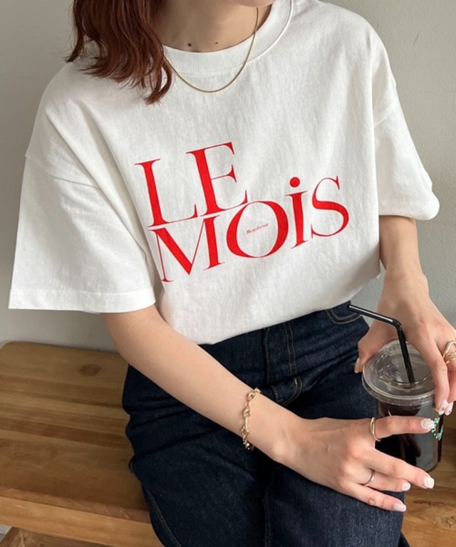 LEMOISプリントTシャツ