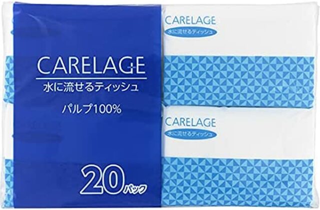 ＣＡＲＥＬＡＧＥ 水に流せるポケットティッシュ