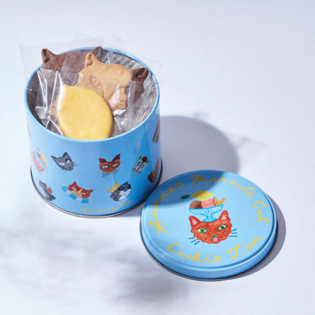 【期間限定】Summer Miracle Cat Cookie Tin (神様のいたずらサマーネコクッキー缶)
