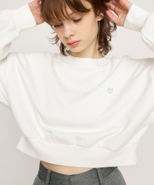 LOGO CROPPED SW TOPS