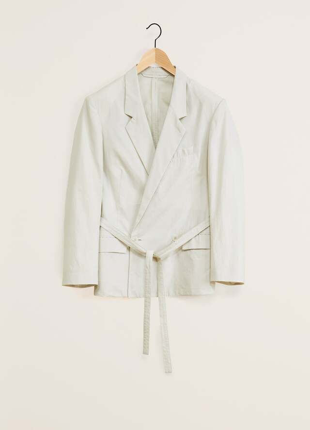 BELTED LIGHT TAILORED JACKET