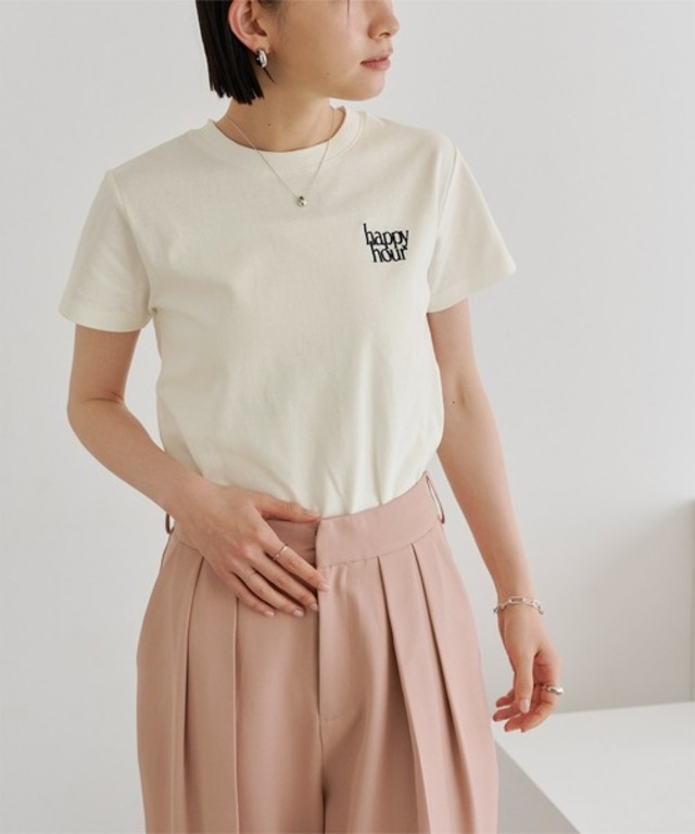 ワンポイント刺繍Tシャツ