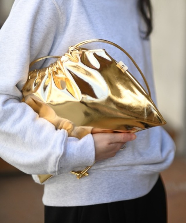 Shiny Drawstring Bag