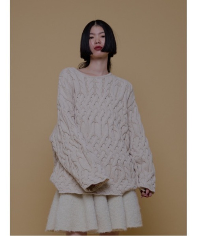 Pon snake knit