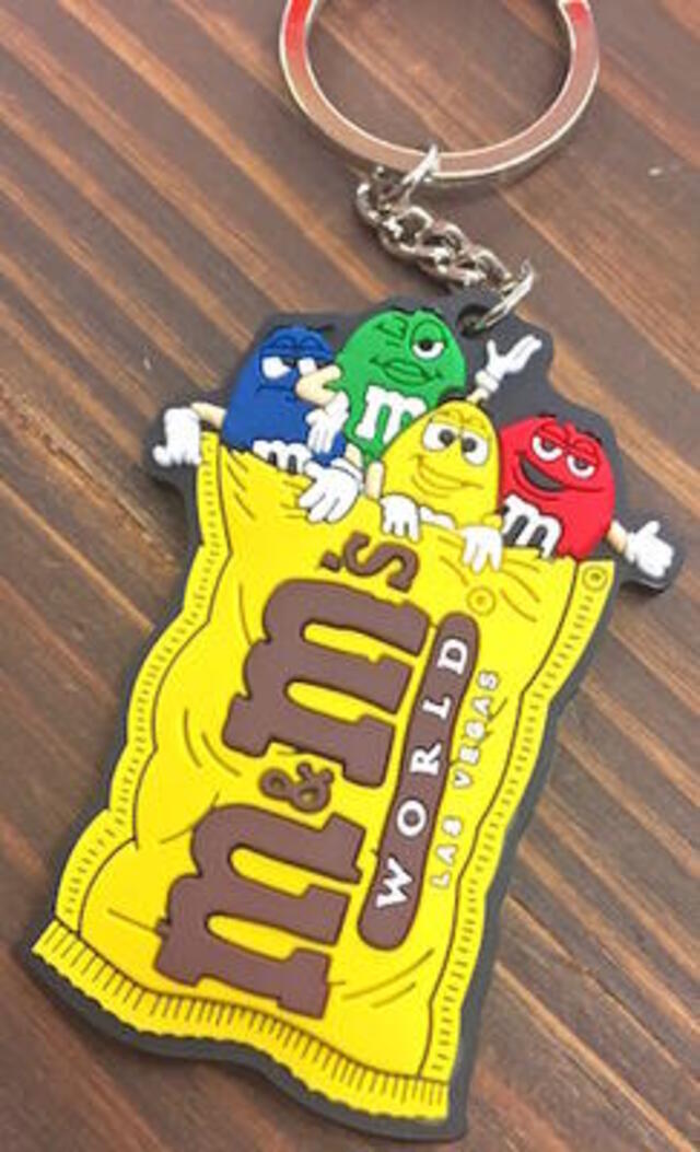 m&m's グッズ ラバーキーホルダー