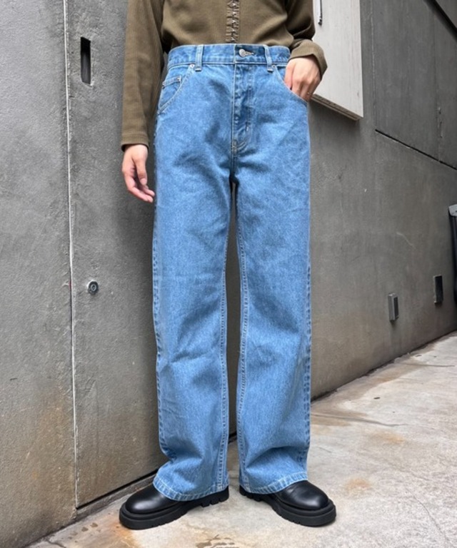 ≪4サイズ展開≫【EVERY DENIM/Tuesday】スタイルアップストレートデニム