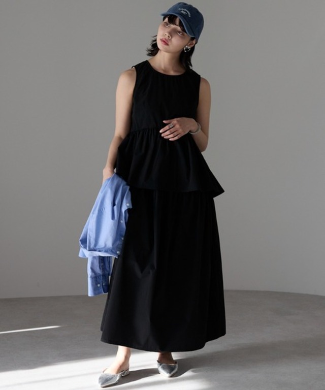 tiered one-piece ティアードワンピース