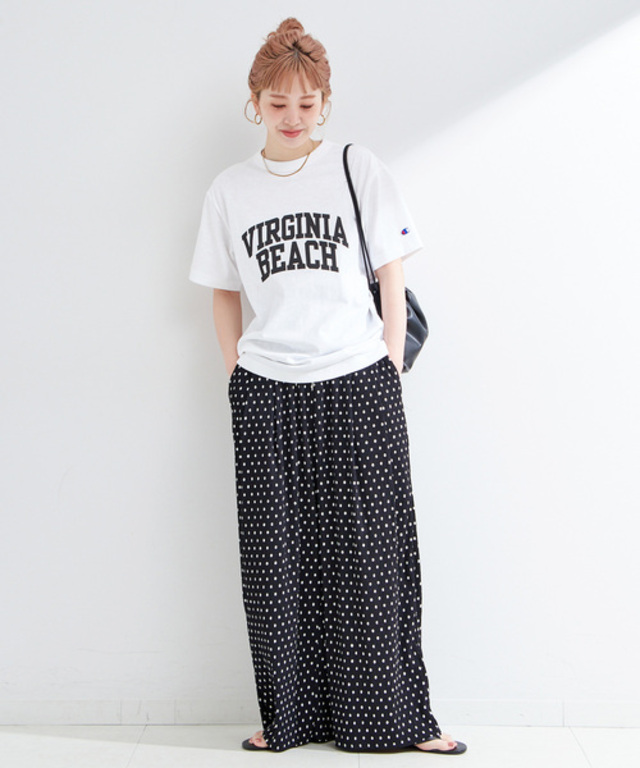 Champion/チャンピオン 別注 スラブジャージロゴTEE