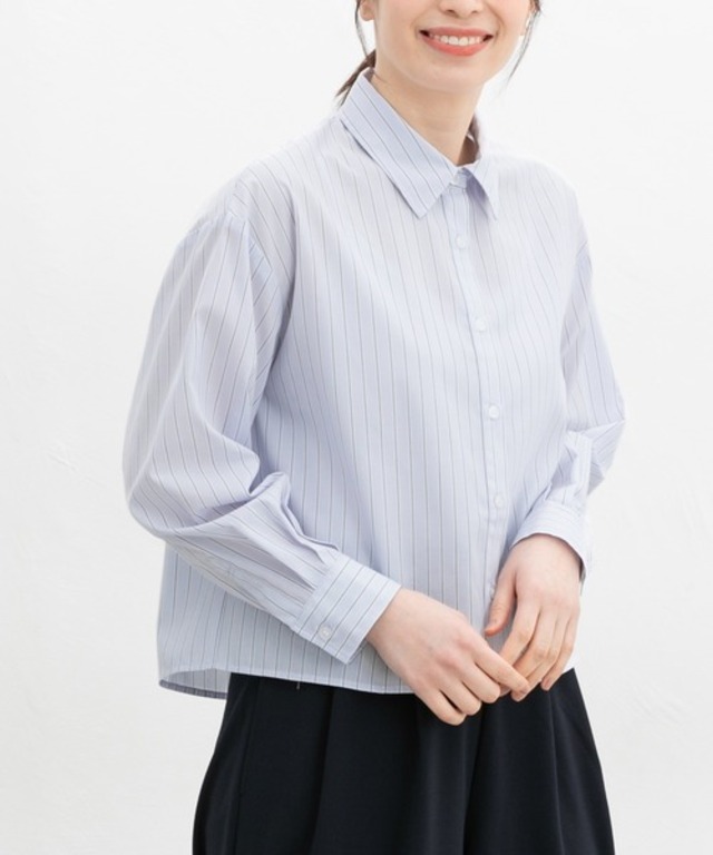 ショート丈シャツ