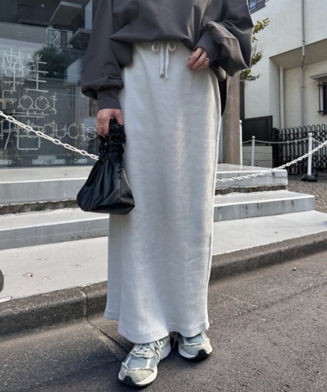 リブIラインスカート