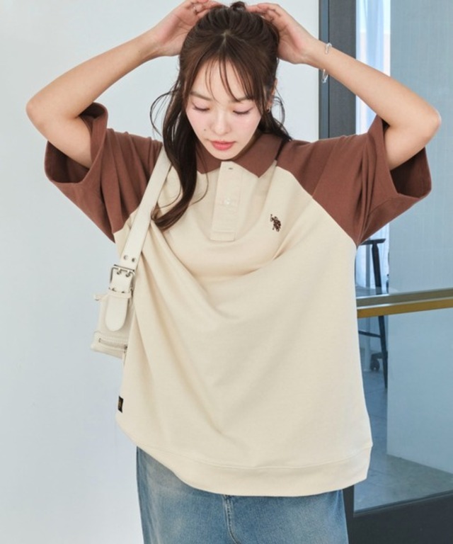 WEGO/【25年春夏新作】U.S. POLO ASSN.別注ヘビーウェイトポロシャツ