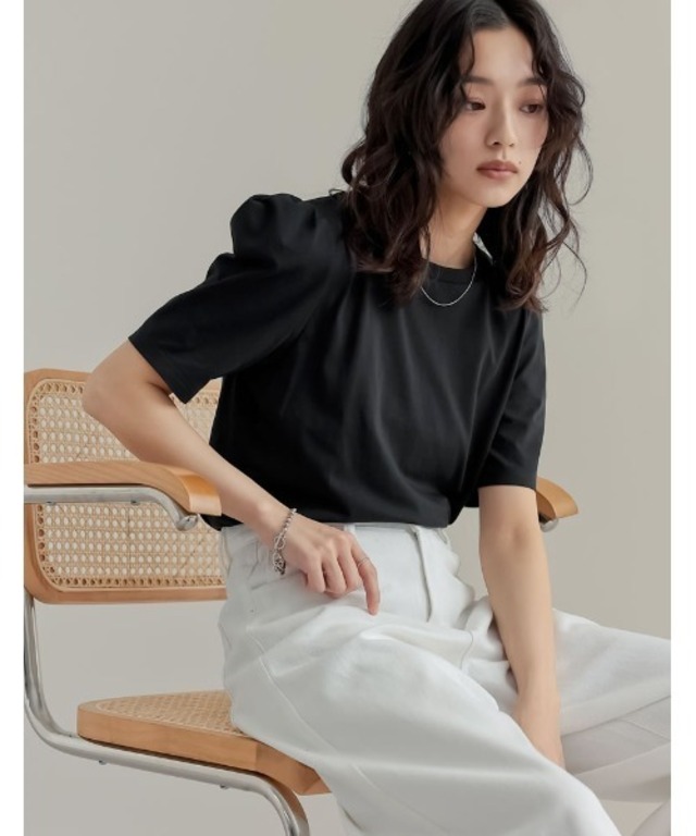 [UVカット][接触冷感][紫外線対策][二の腕カバー]パワショルデザインカットソーTシャツ