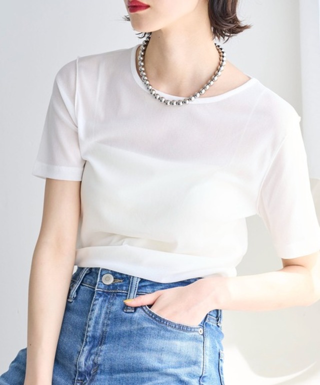 メッシュシアーTシャツ