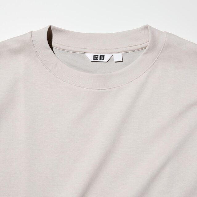 エアリズムコットンオーバーサイズTシャツ/5分袖