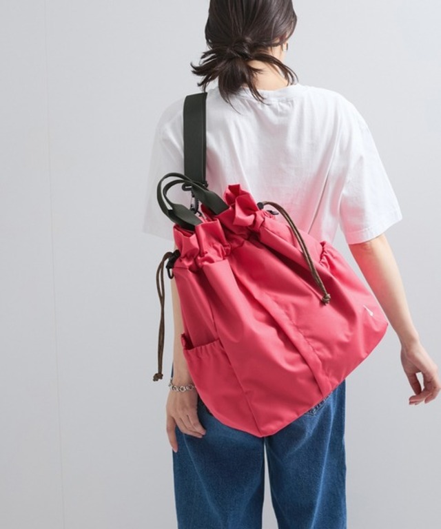 ［追加決定！］【マルチWAY】巾着型リュック/アンベロサック ［撥水/ユニセックスで使える/A4サイズ対応 ］