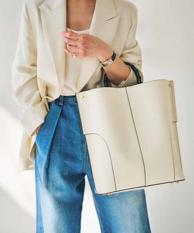 【E'POR】BAMBOO BAG Large【通勤】【A4対応】【25SS】