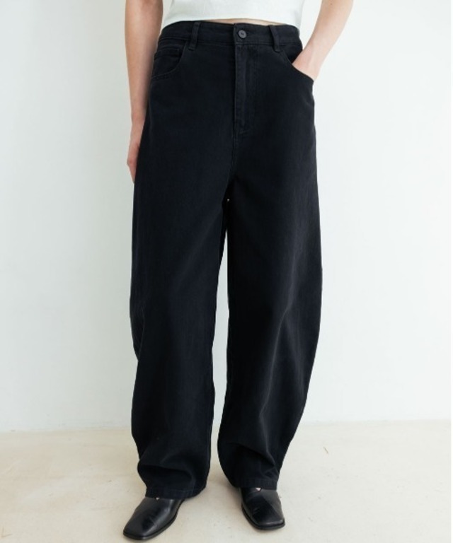 Studio Doe Washed Denim Meniscus Pants