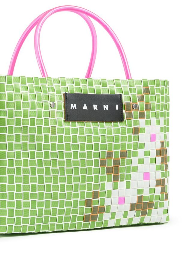 ミント MARNI MARKET FLOWER BASKET