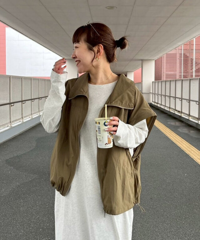【てらさま企画】2WAYシアーナイロンスタンドネックジャケット