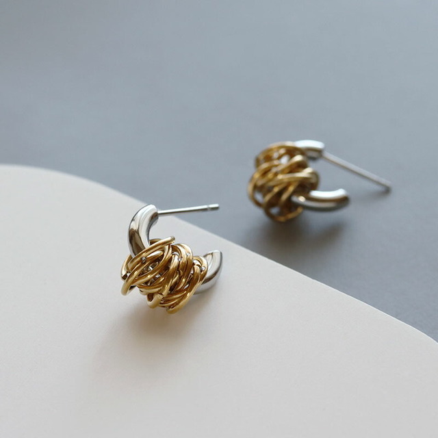 ピアス　シルバーミックス