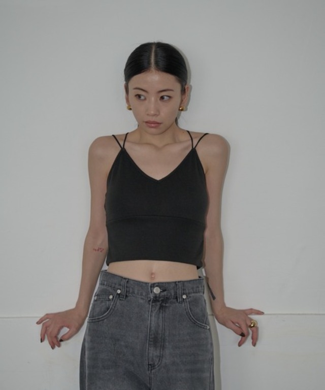 パッド付きバッククロスブラトップ