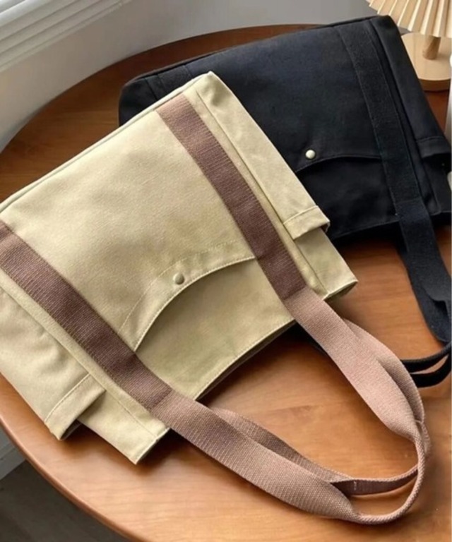【 ammy. / エイミードット 】 大容量 キャンバス トートバッグ