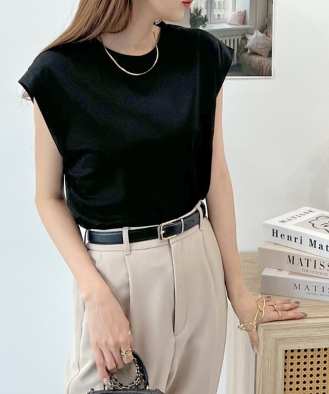 シルケットフレンチスリーブTシャツ