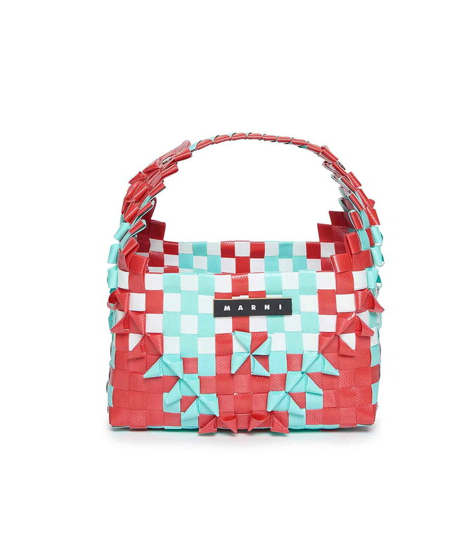 (K)MARNI/M00815-M00IW MARNI(マルニ)Kids & Junior MW80F - RAINBOW BAG BORSA バスケットかごバッグ