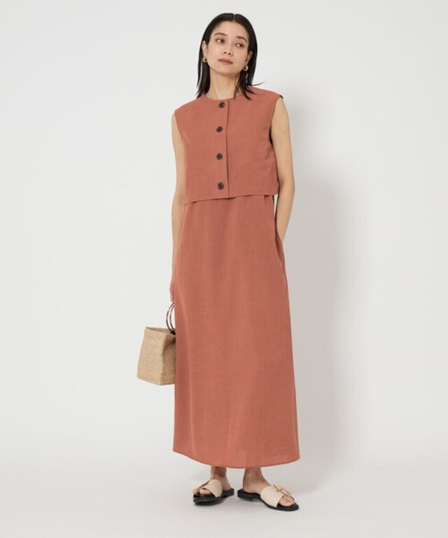 ［size SHORT/TALLあり］マルチウェイ ワンピース -ウォッシャブル・接触冷感-