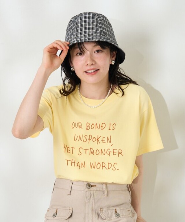 チェーンステッチロゴTシャツ